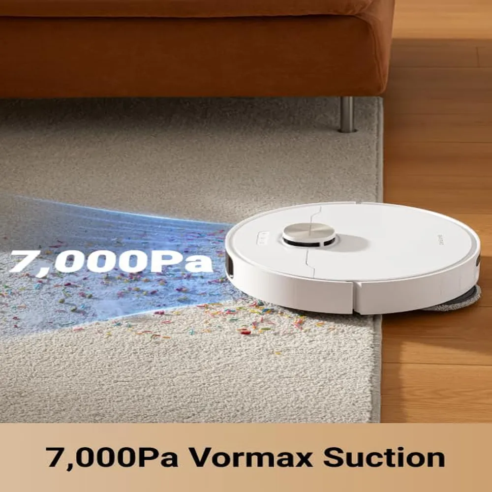 Dreame L10s Pro Ultra Heat robot aspirador con mopa caliente | Blanco