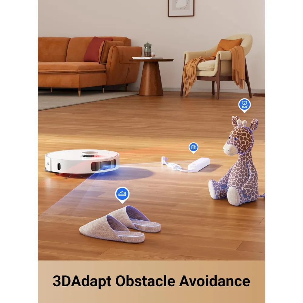 Dreame L10s Pro Ultra Heat robot aspirador con mopa caliente | Blanco