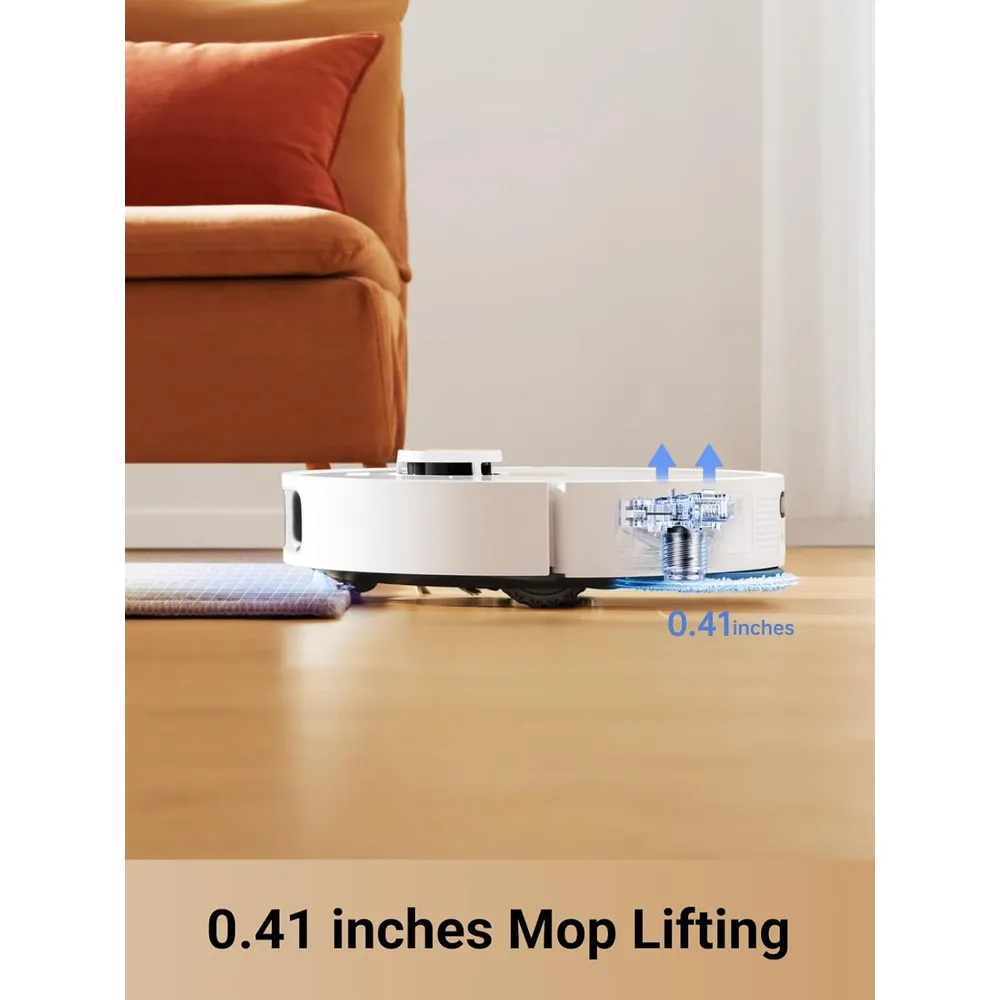 Dreame L10s Pro Ultra Heat robot aspirador con mopa caliente | Blanco