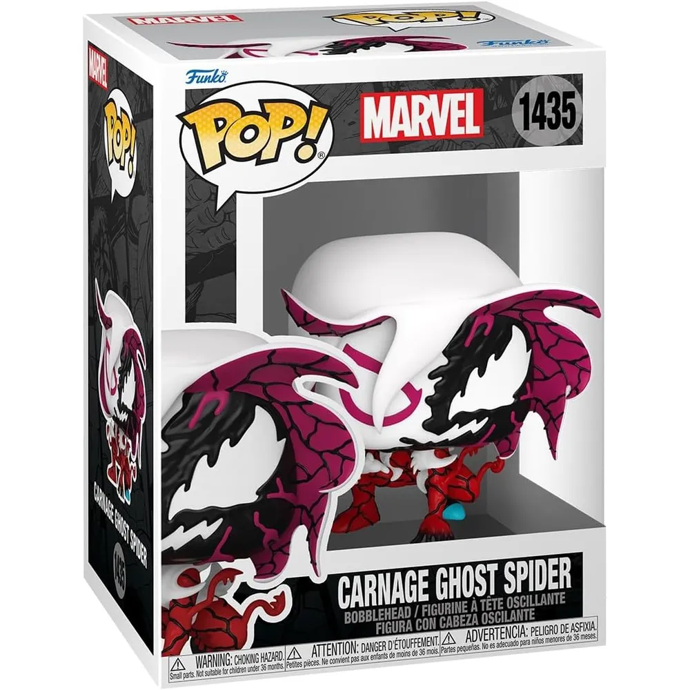 Funko Pop | Ghost Spider Carnage de Marvel Comics