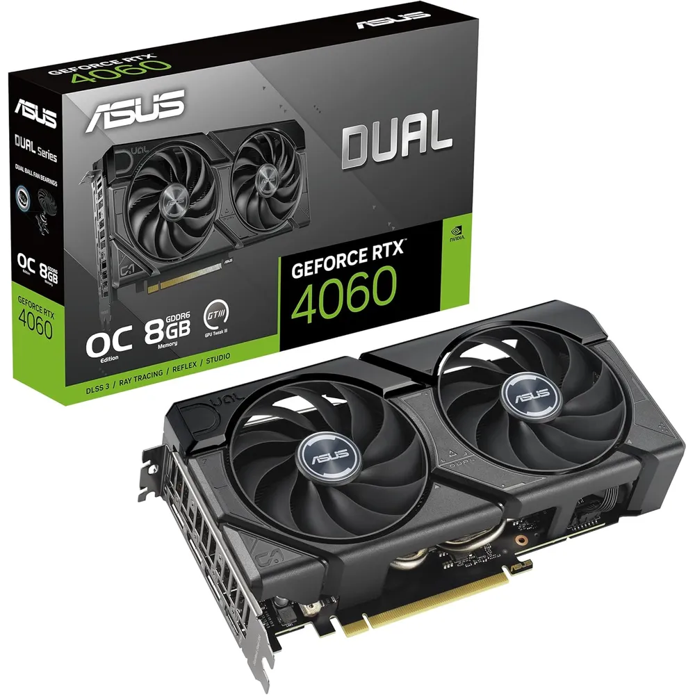 ASUS Dual GeForce RTX 4060 Evo 8GB