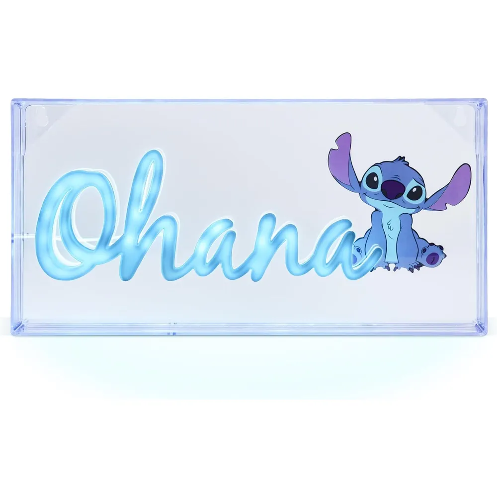 Paladone Disney Stitch Ohana, lámpara LED oficial