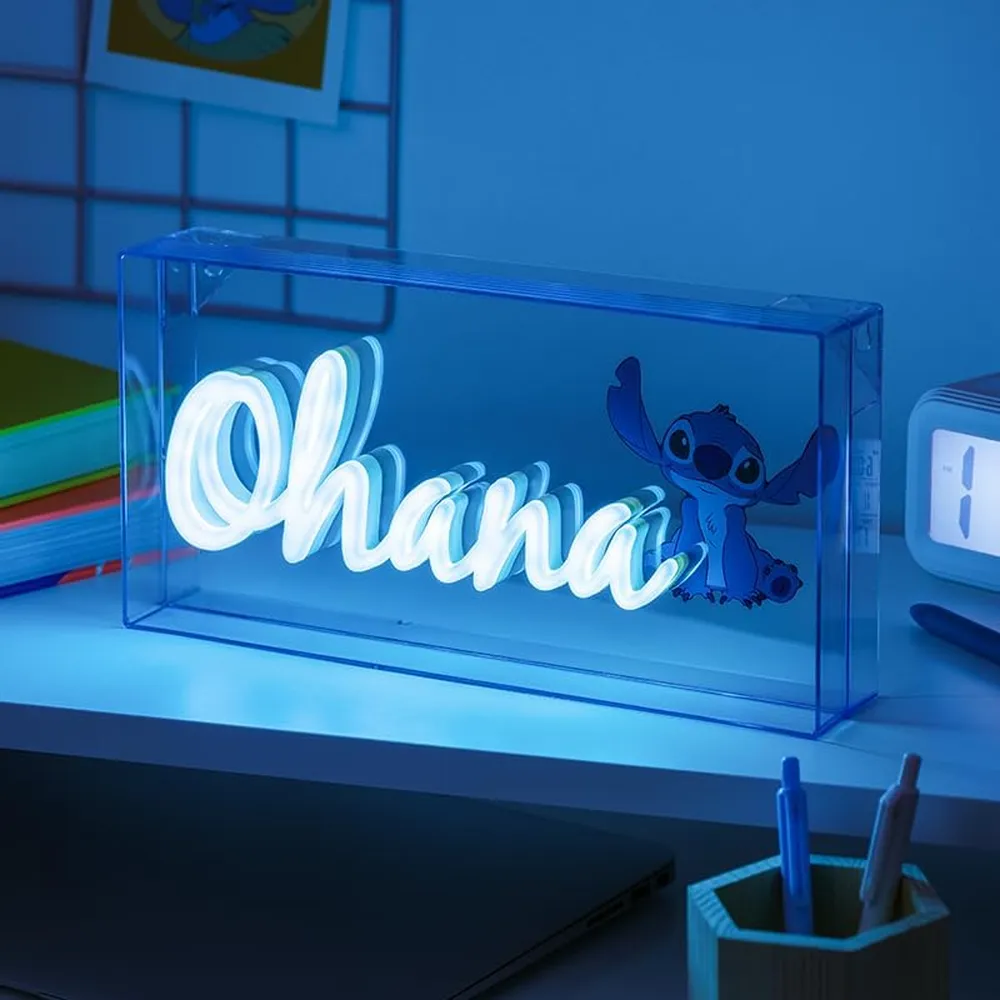 Paladone Disney Stitch Ohana, lámpara LED oficial