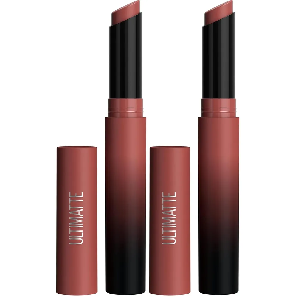 PACK 2 LABIAL MATE COLOR SENSATIONAL ULTIMATTE MAYBELLINE