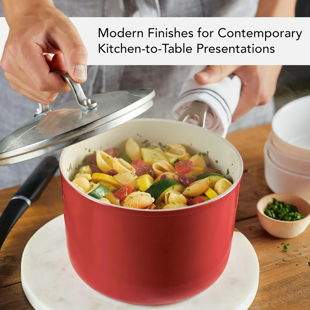 KitchenAid sartén cerámica anodizada dura 3 qt / 2.8 | Rojo imperio