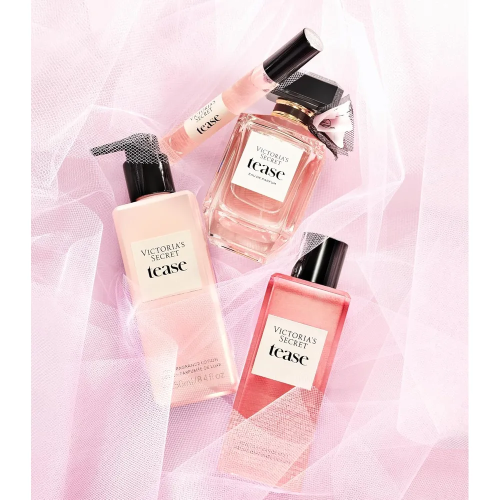 SET TEASE NOIR FRAGRANCE VICTORIA SECRET MUJER 1PZS