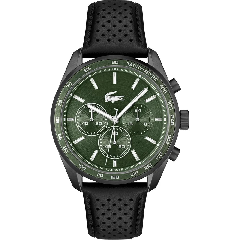 RELOJ LACOSTE 12.12 SCUBA CUARZO 43 MM HOMBRE - MOSS GREEN