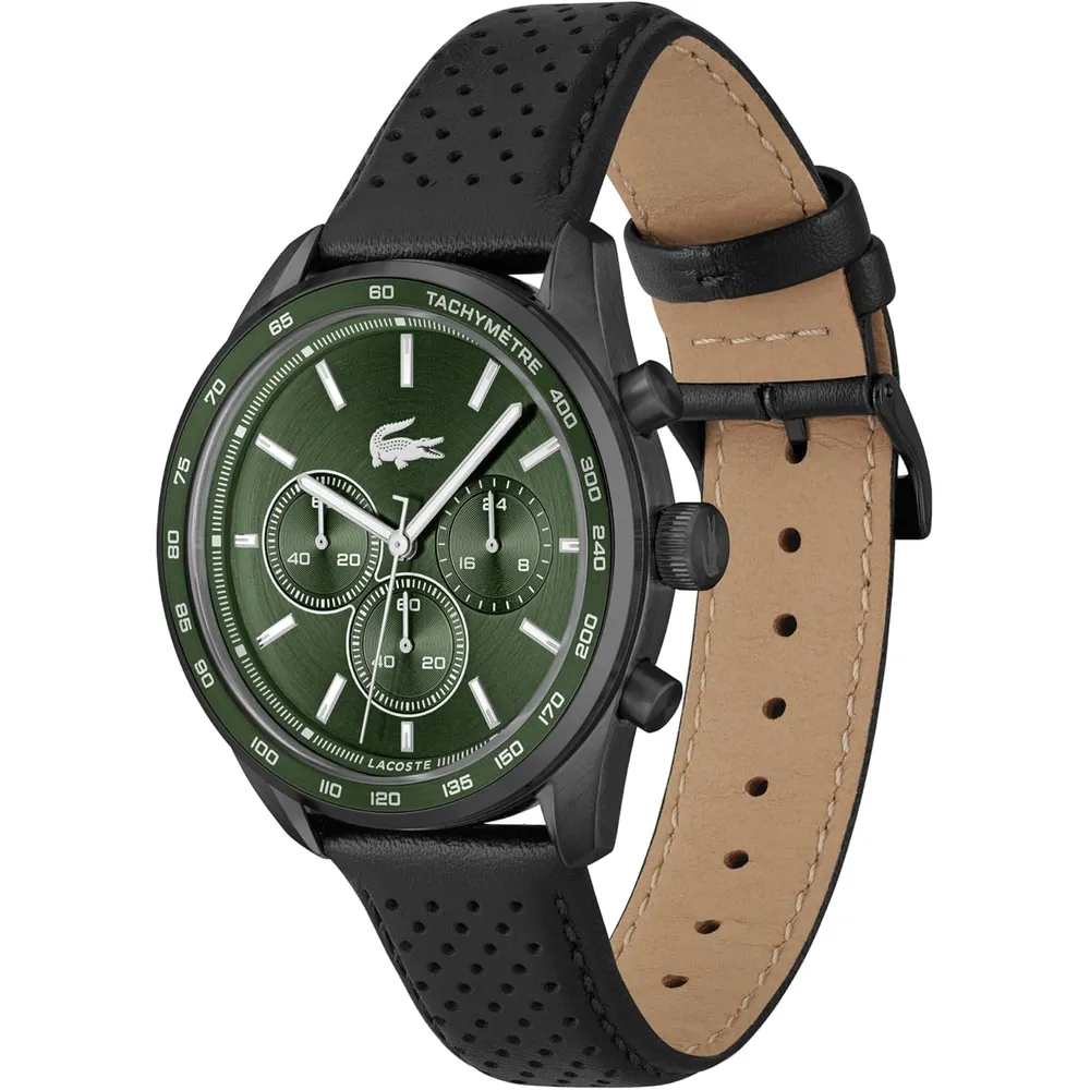 RELOJ LACOSTE 12.12 SCUBA CUARZO 43 MM HOMBRE - MOSS GREEN