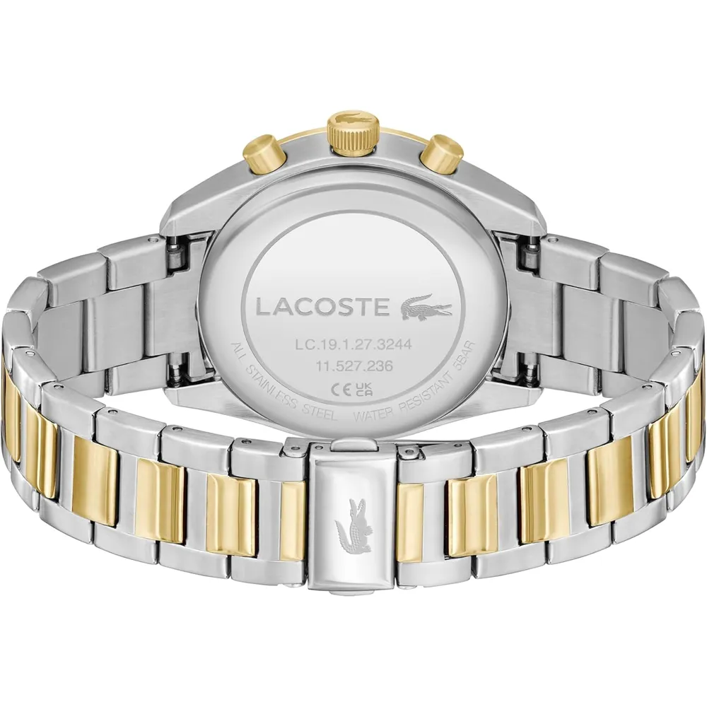 RELOJ LACOSTE 12.12 SCUBA CUARZO 43 MM HOMBRE - SILVER/GOLD