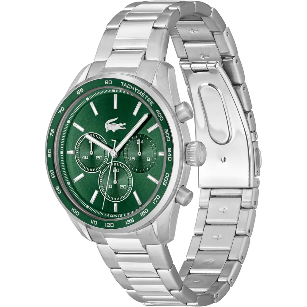 RELOJ LACOSTE 12.12 SCUBA CUARZO 43 MM HOMBRE - DARK GREEN