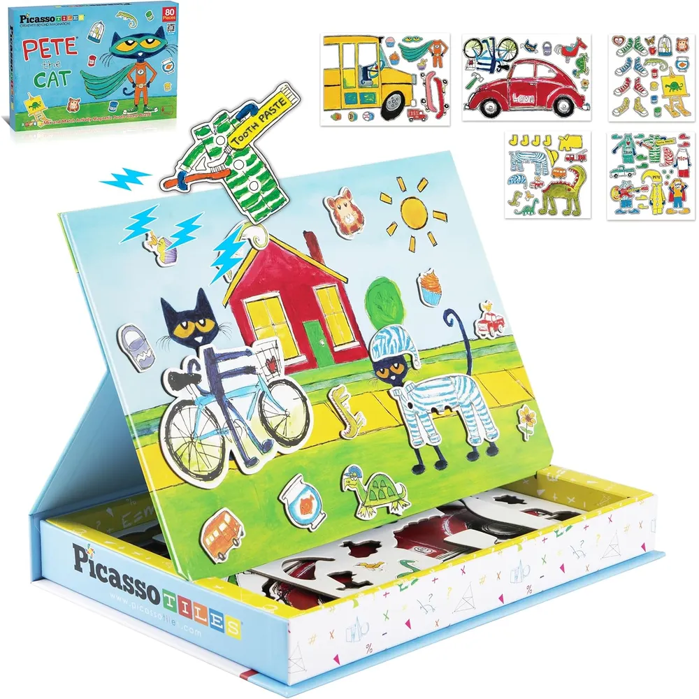 JUEGO MAGNÉTICO PETE THE CAT PTC02 PICASSOTILES