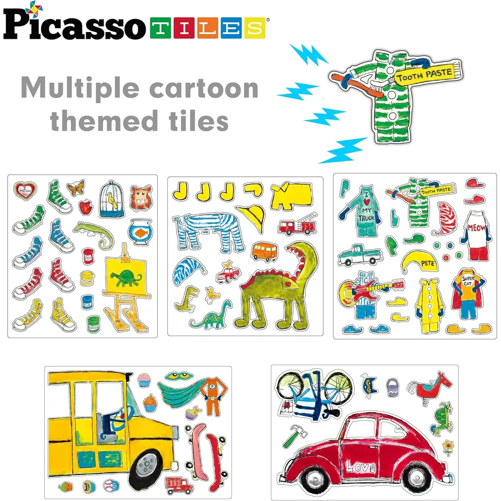 JUEGO MAGNÉTICO PETE THE CAT PTC02 PICASSOTILES