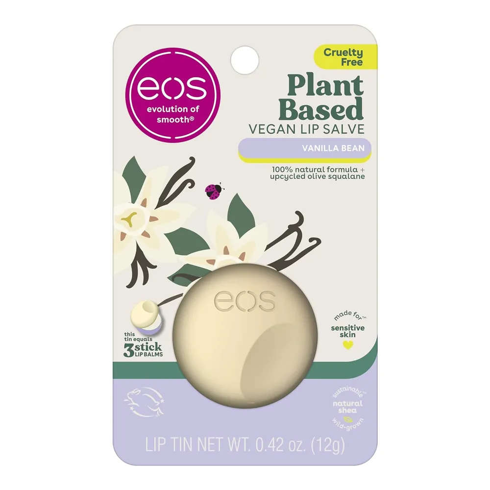 EOS bálsamo labial Vanilla Bean | 0.42 oz / 12.4 ml