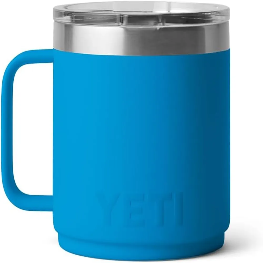 YETI Rambler Taza Apilable con Tapa Magslider de 14 oz | Azul