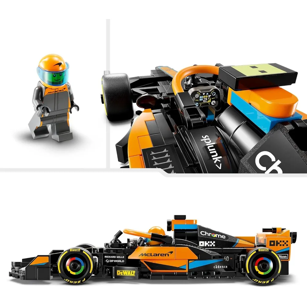 Lego Technic Speed Champions McLaren Racing Pack, coches de carreras