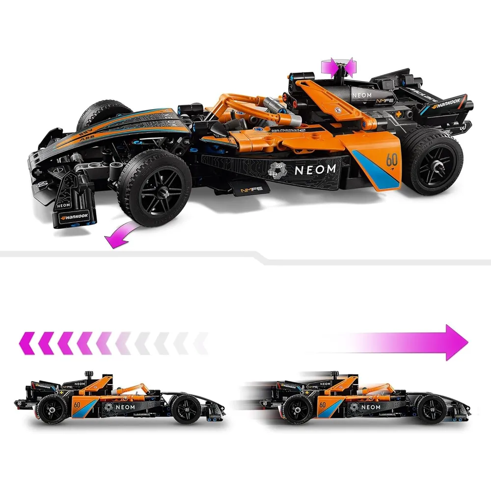 Lego Technic Speed Champions McLaren Racing Pack, coches de carreras