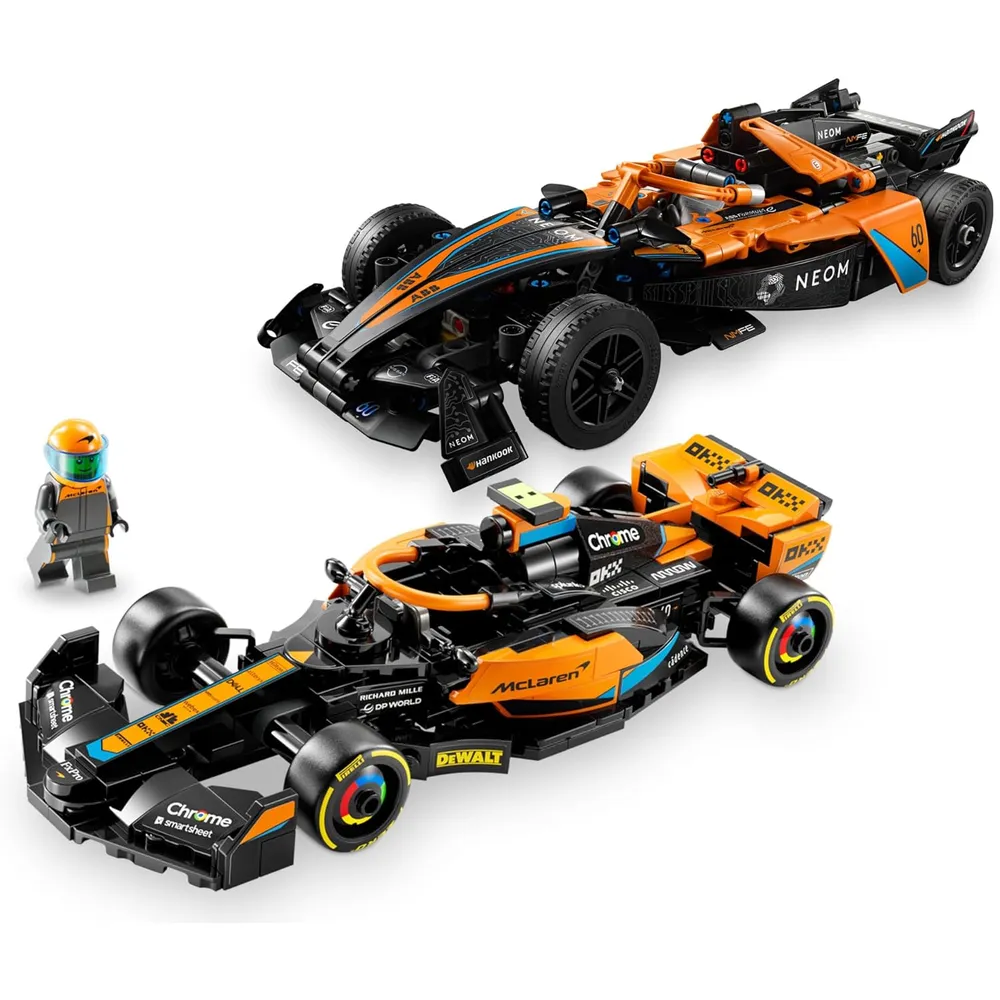 Lego Technic Speed Champions McLaren Racing Pack, coches de carreras