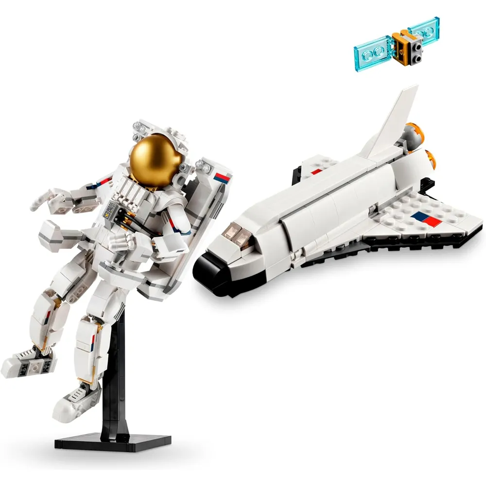 Lego Creator Space Play Pack, juguetes espaciales con 6 opciones