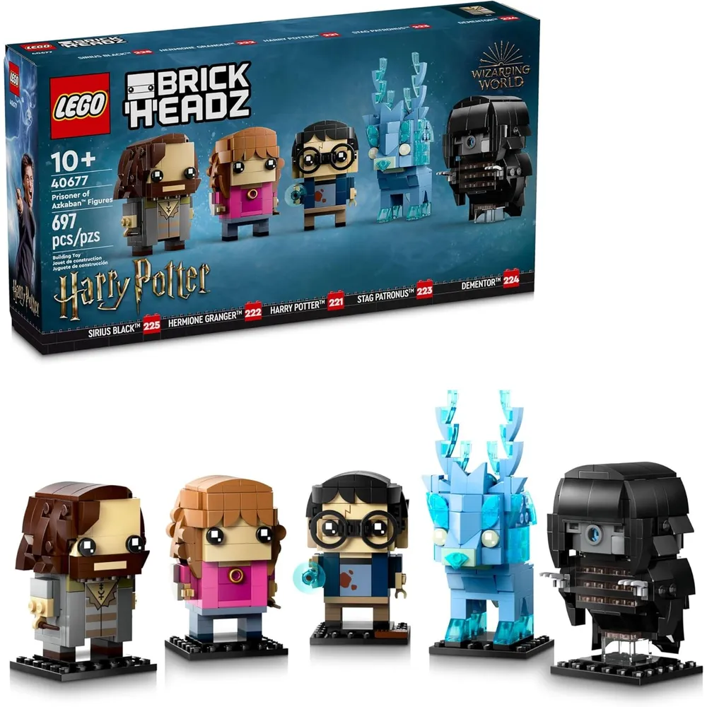 Lego Harry Potter Brickheadz del prisionero de Azkaban