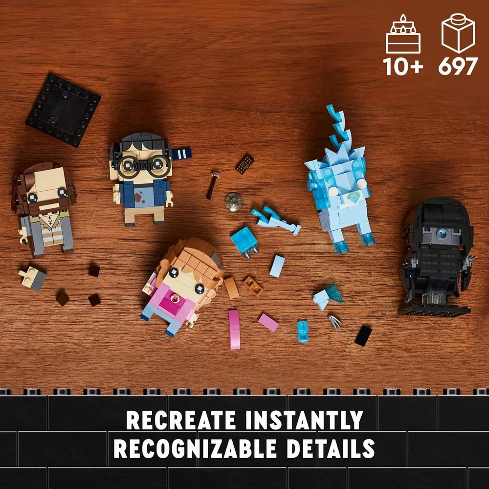 Lego Harry Potter Brickheadz del prisionero de Azkaban