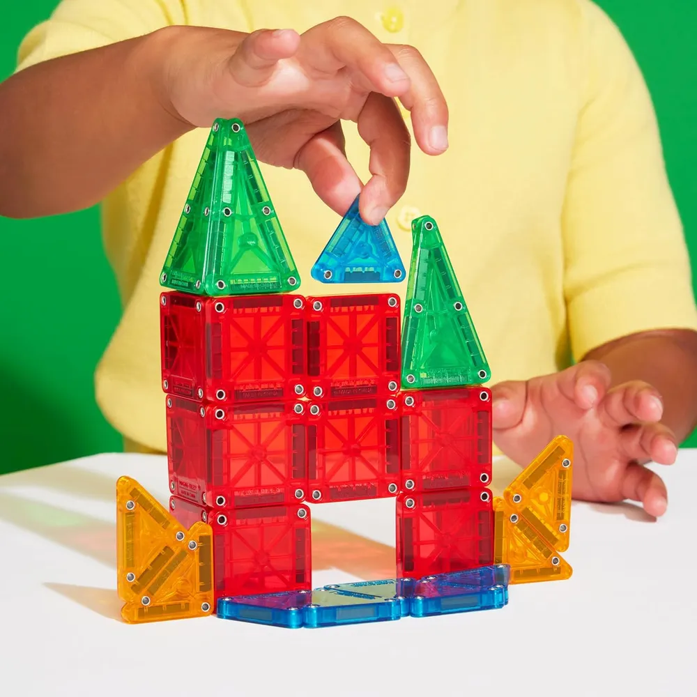 SET DE CONSTRUCCIÓN MAGNÉTICO MAGNA-TILES MICROMAGS 26 PIEZAS TRAVEL