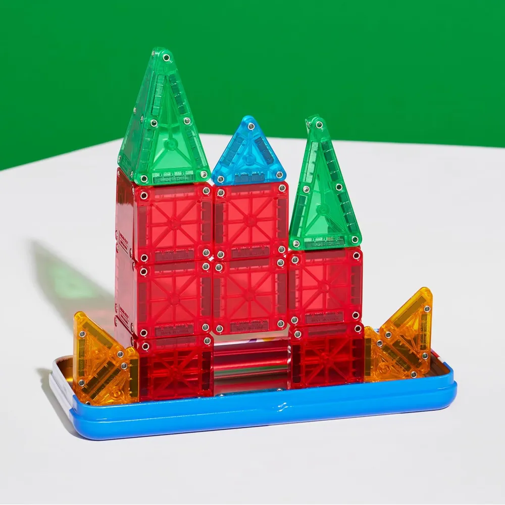 SET DE CONSTRUCCIÓN MAGNÉTICO MAGNA-TILES MICROMAGS 26 PIEZAS TRAVEL