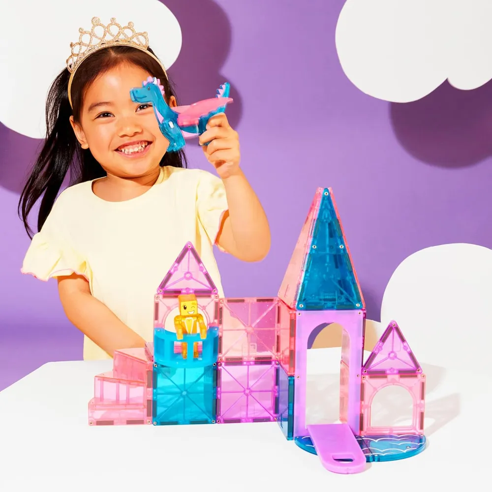 b0cx4vc2k9_2_webp.webp MAGNA-TILES - Castillo 25-piezas set de construcción magnético