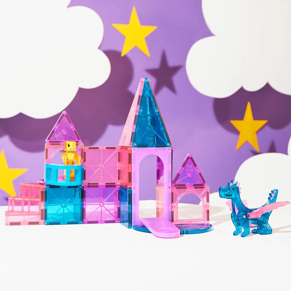b0cx4vc2k9_3_webp.webp MAGNA-TILES - Castillo 25-piezas set de construcción magnético