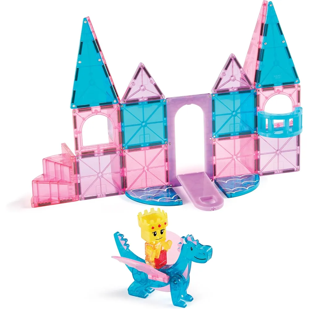 b0cx4vc2k9_4_webp.webp MAGNA-TILES - Castillo 25-piezas set de construcción magnético