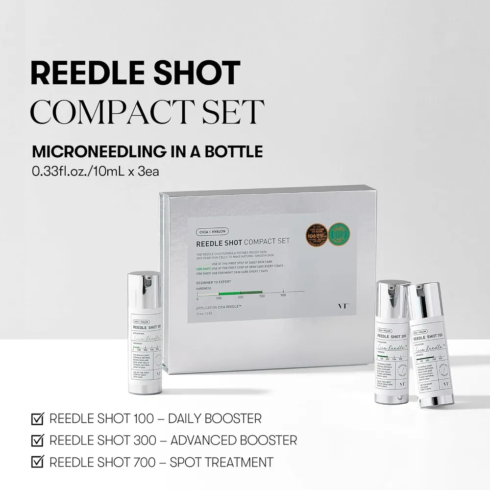 VT Cosmetics Set Compacto Reedle Shot 3Und 10ml