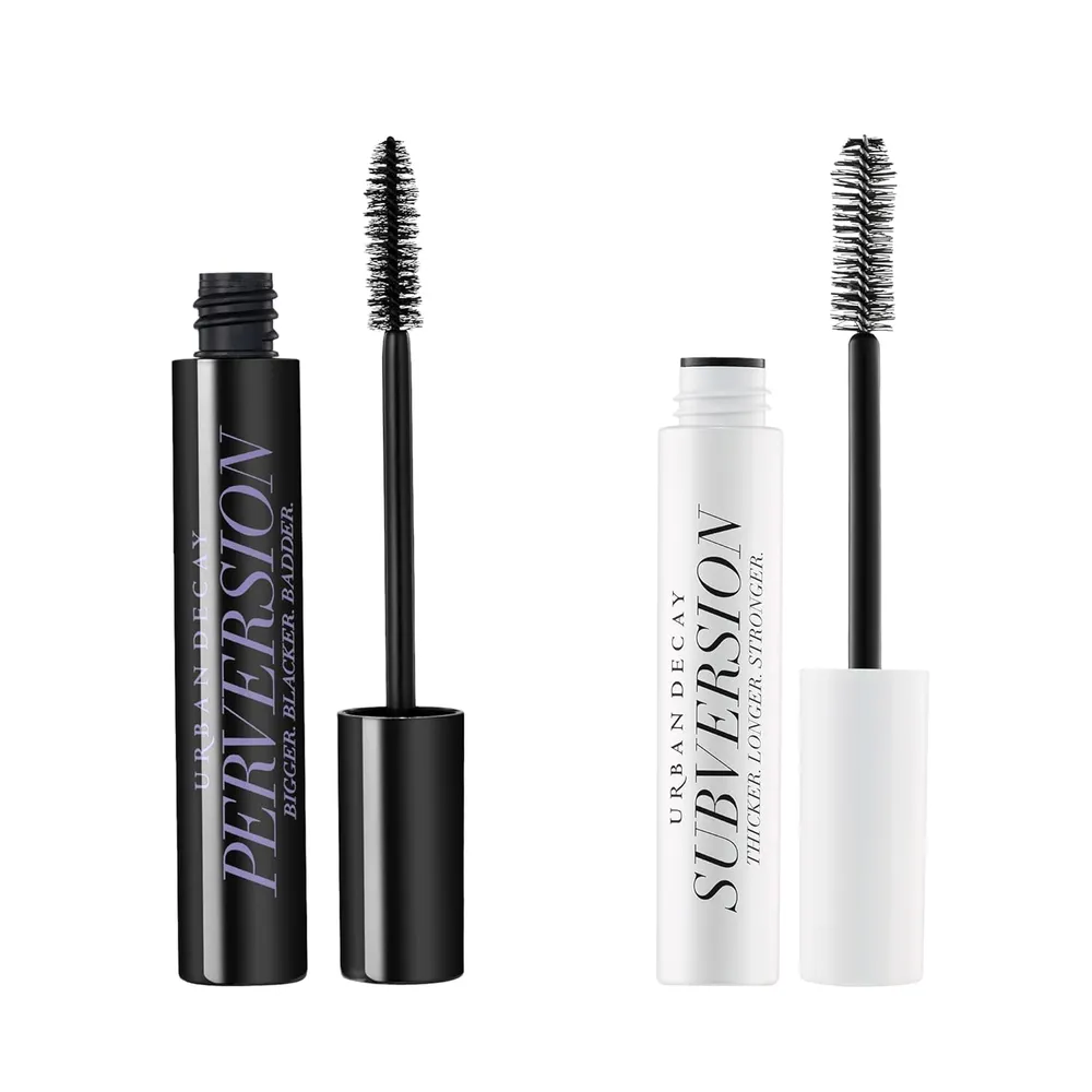 Urban Decay Set Máscara Perversion + Prebase Subversion Volumen Modular y Pestañas Definidas