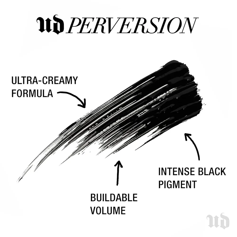 Urban Decay Set Máscara Perversion + Prebase Subversion Volumen Modular y Pestañas Definidas
