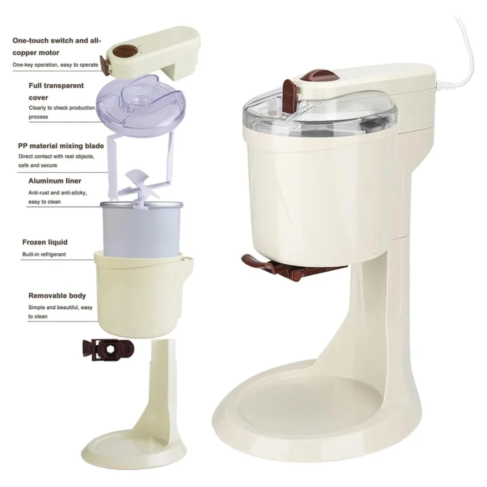 MÁQUINA DE HELADOS Y YOGUR CONGELADO 220V