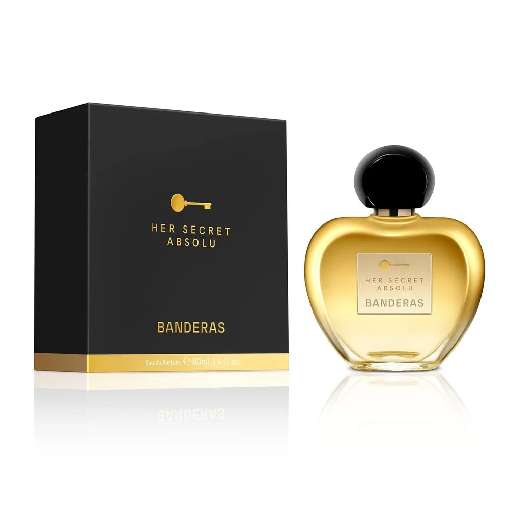 PERFUME BANDERAS HER SECRET ABSOLU EAU DE PARFUM 3.4 OZ / 80 ML