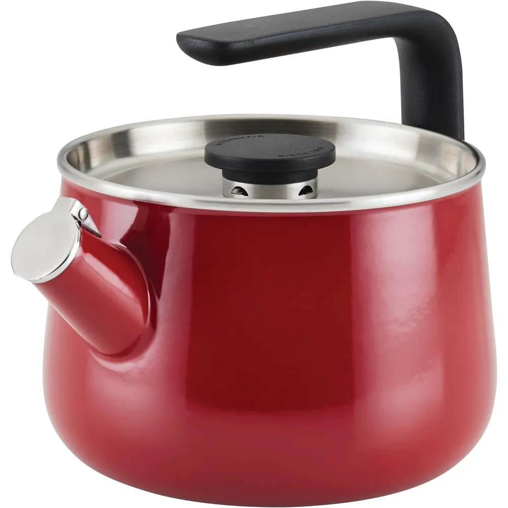 KITCHENAID KEK1222ER, TETERA SILBANTE ESMALTADA 2 QT | ROJO IMPERIO