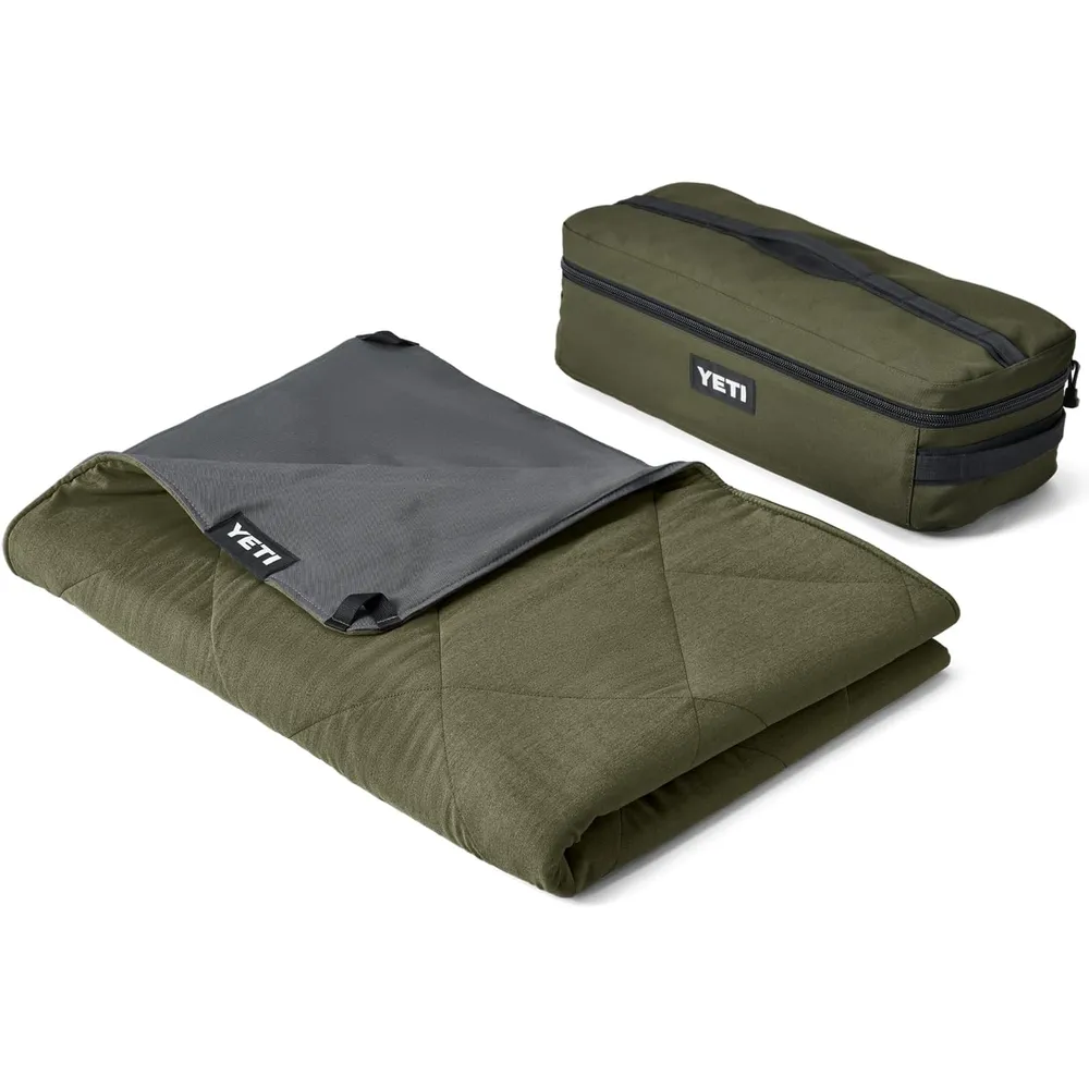 YETI Lowlamds Manta Multiusos con bolsita para viaje | Verde Olivo