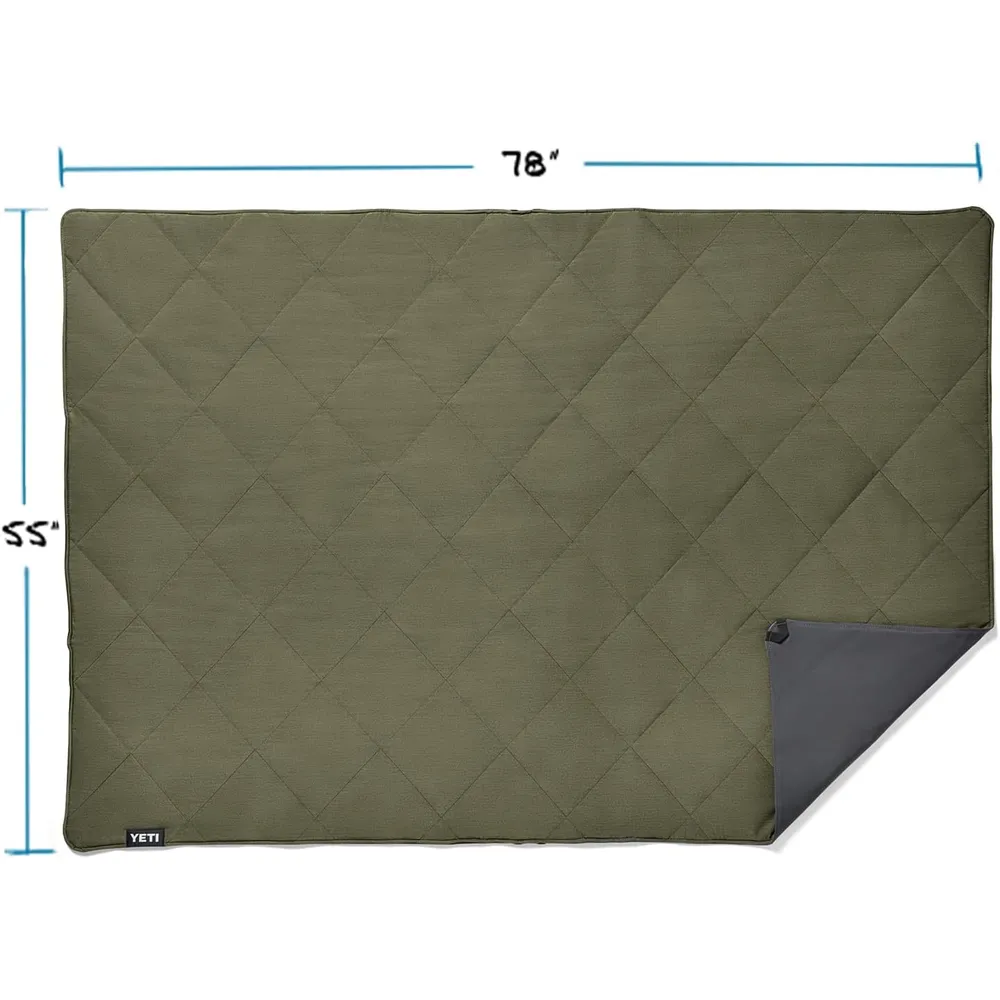 YETI Lowlamds Manta Multiusos con bolsita para viaje | Verde Olivo