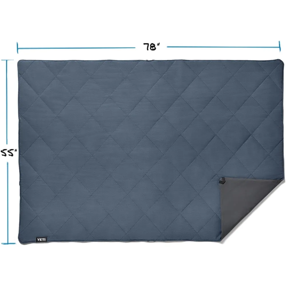YETI Lowlamds Manta Multiusos con bolsita para viaje | Azul Marino