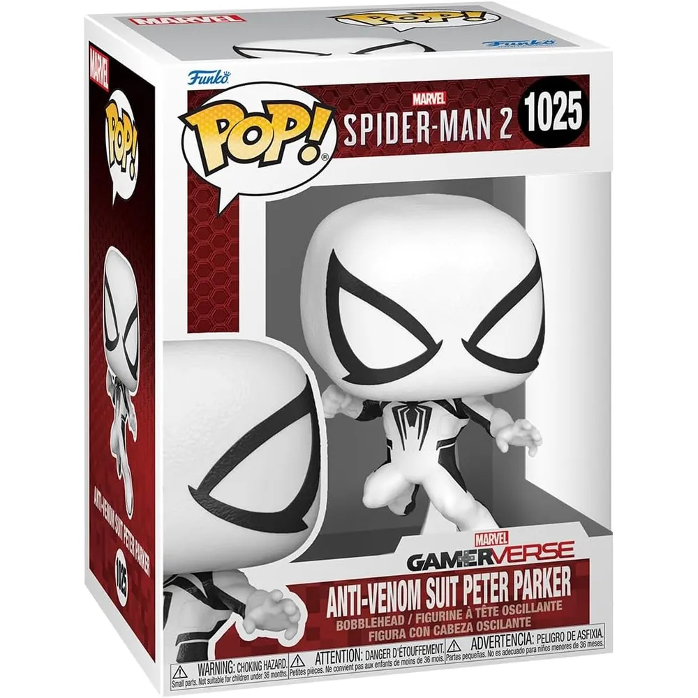 Funko Pop | Spider-Man Anti-Venom Peter Suit de Marvel Gamerverse
