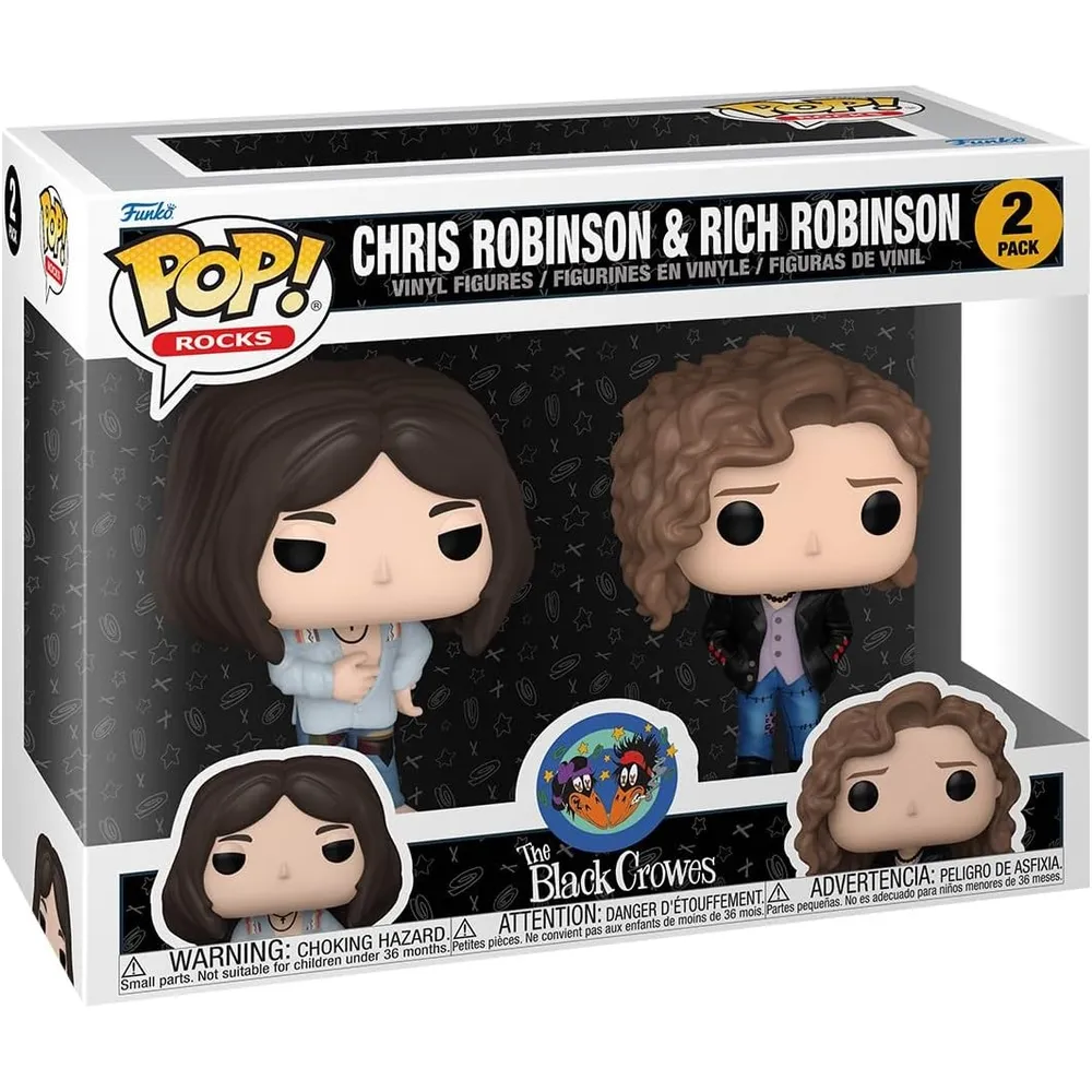 Funko Pop | Pack de 2 Chris Robinson de The Black Crowes
