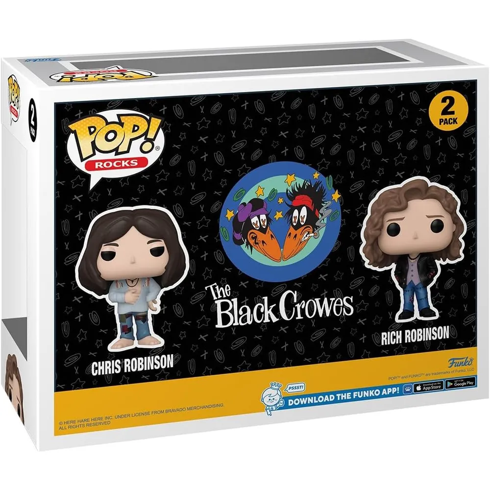 Funko Pop | Pack de 2 Chris Robinson de The Black Crowes