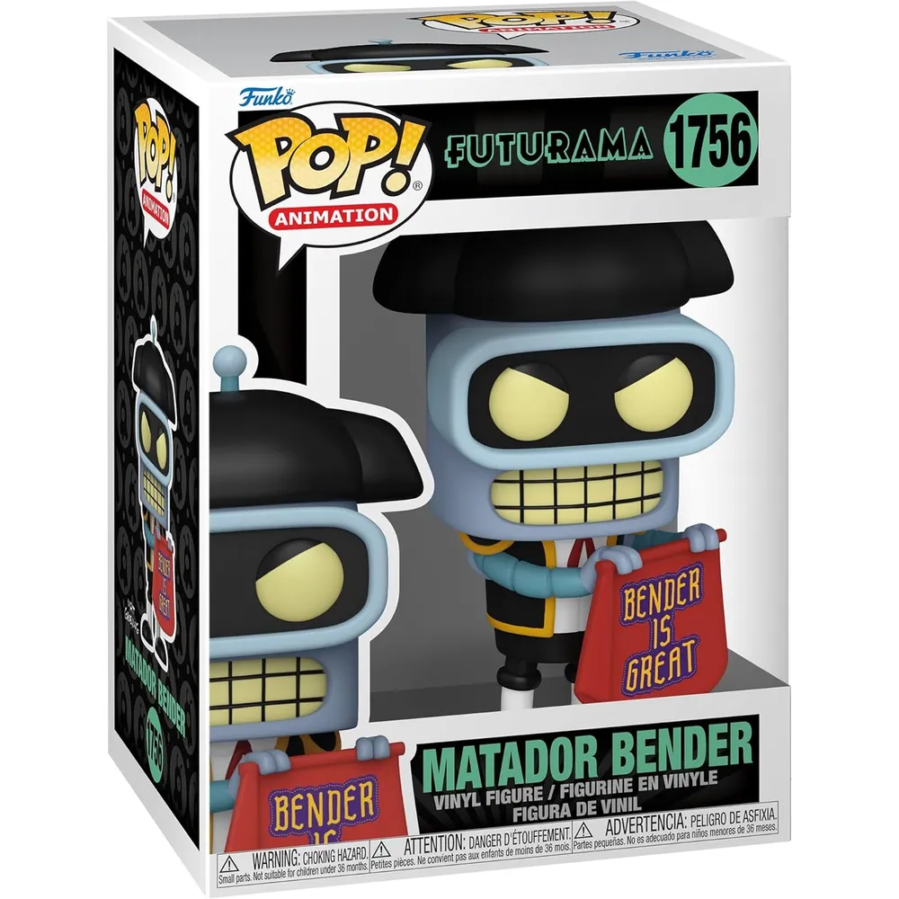Funko Pop | Bender (Matador) de Futurama