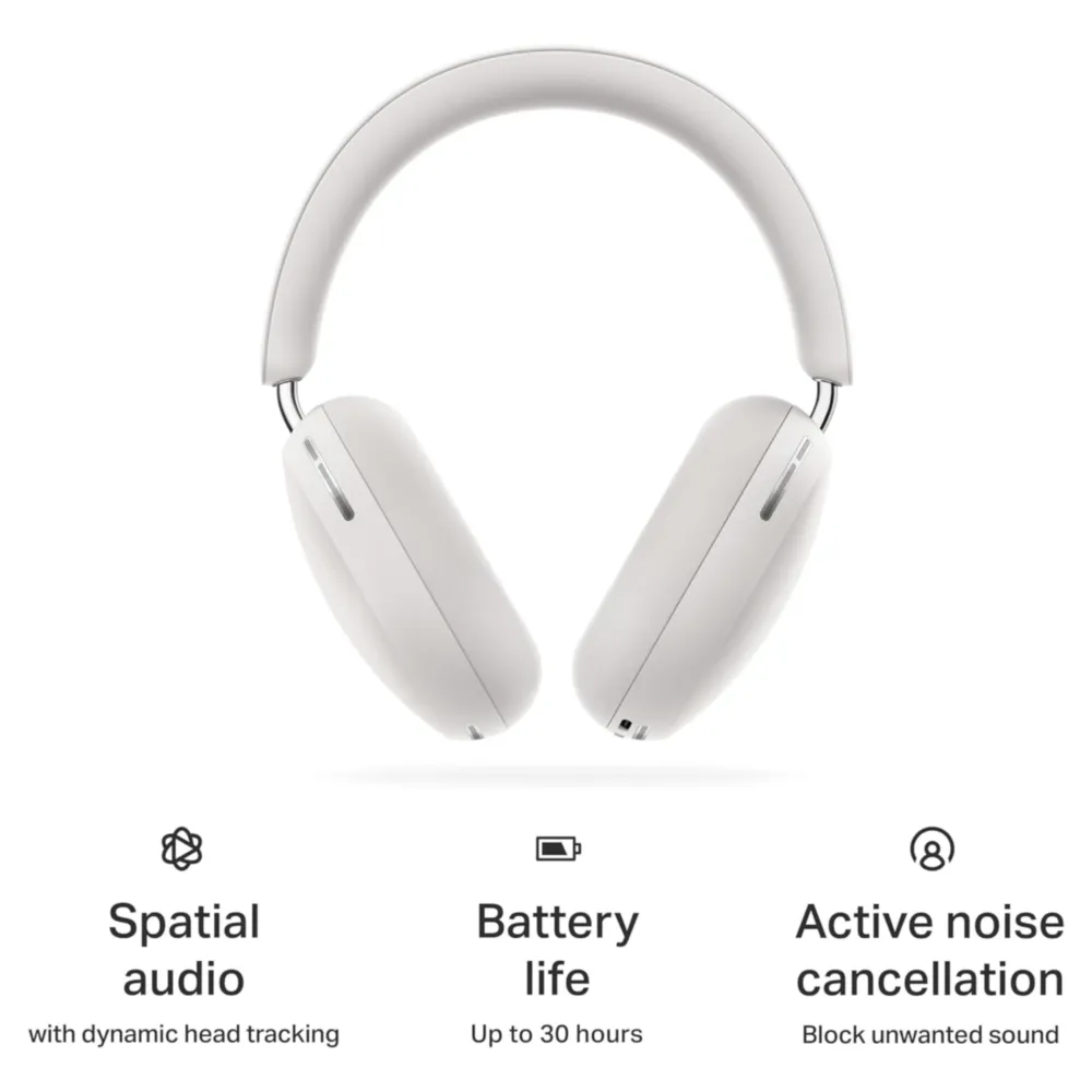 AUDÍFONOS INALÁMBRICOS ACE OVER-EAR WIRELESS CON ANC SONOS | BLANCO