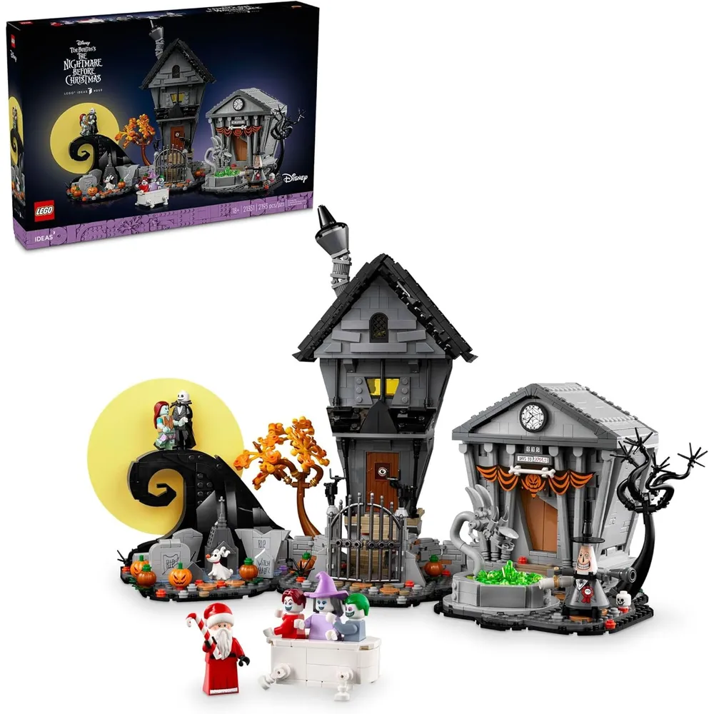 LEGO DISNEY PESADILLA ANTES DE NAVIDAD SET DE CONSTRUCCIÓN