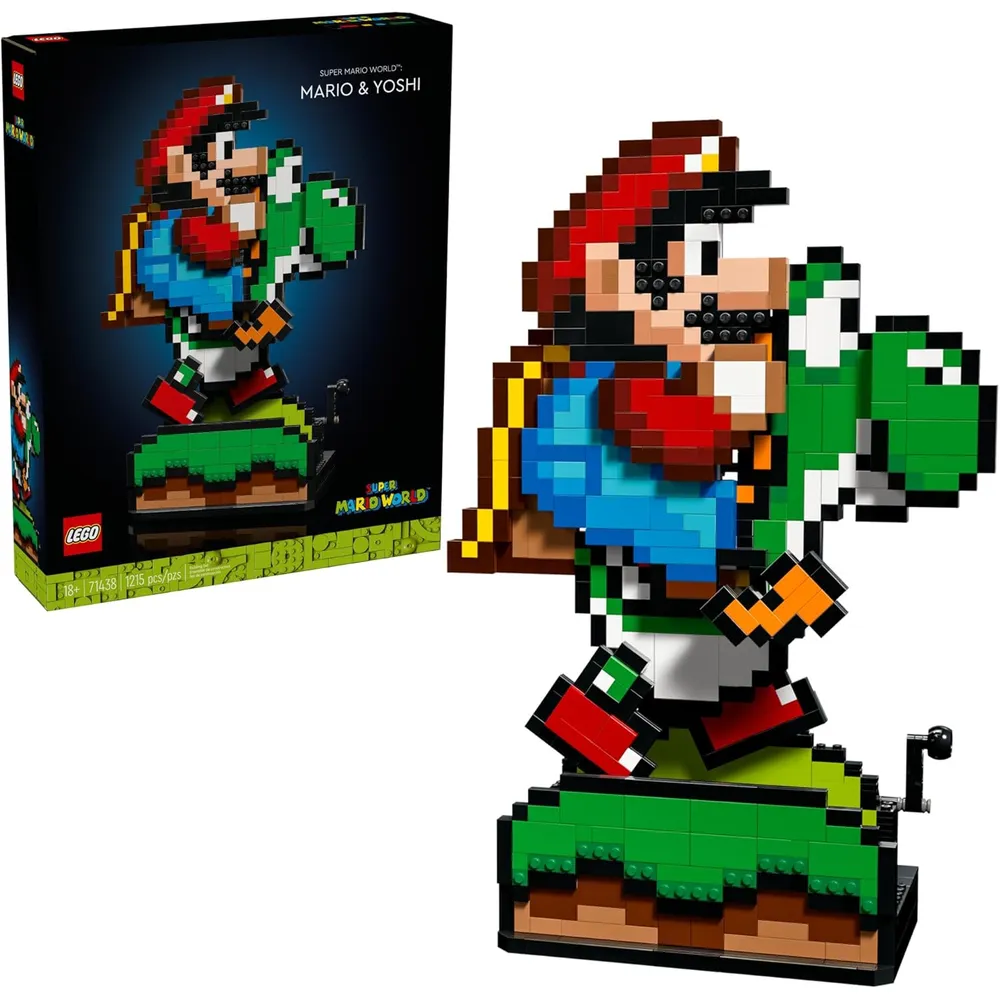LEGO SUPER MARIO WORLD CON MARIO Y YOSHI