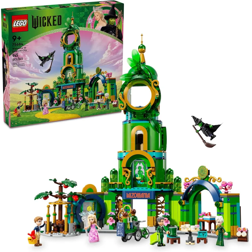 Lego Wicked Bienvenidos a la Ciudad Esmeralda, juguete de construcción