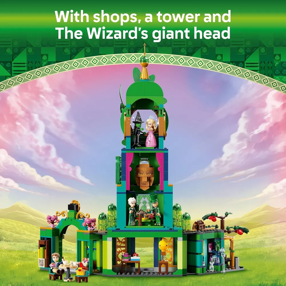 Lego Wicked Bienvenidos a la Ciudad Esmeralda, juguete de construcción
