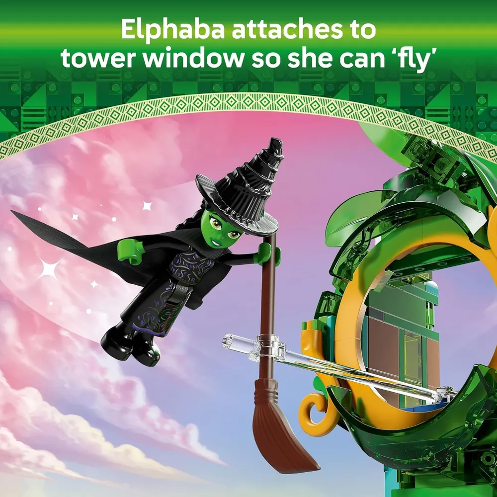 Lego Wicked Bienvenidos a la Ciudad Esmeralda, juguete de construcción