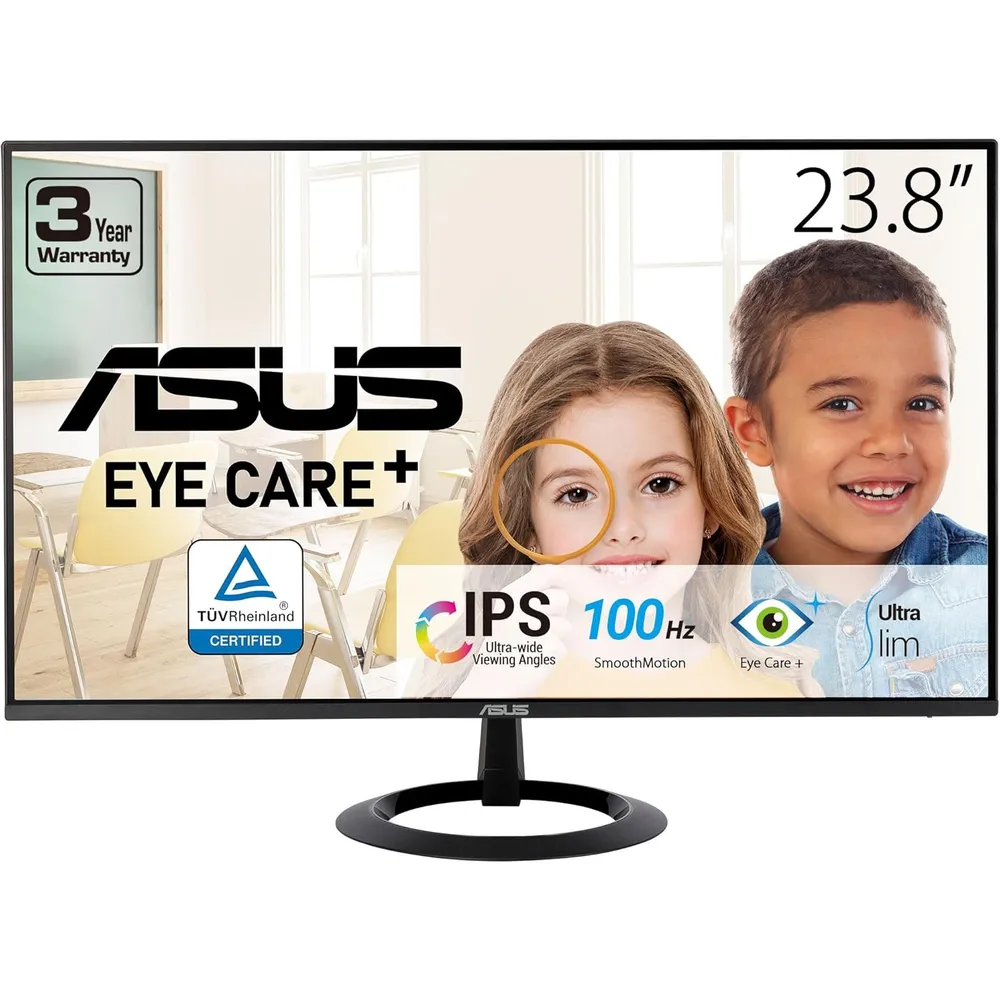 ASUS VZ24EHF Monitor 23.8" Full HD IPS 100Hz
