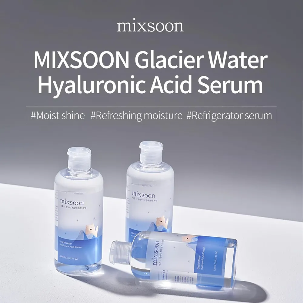 SUERO MIXSOON GLACIER WATER ACIDO HIALURONICO 3.4 OZ / 100 ML